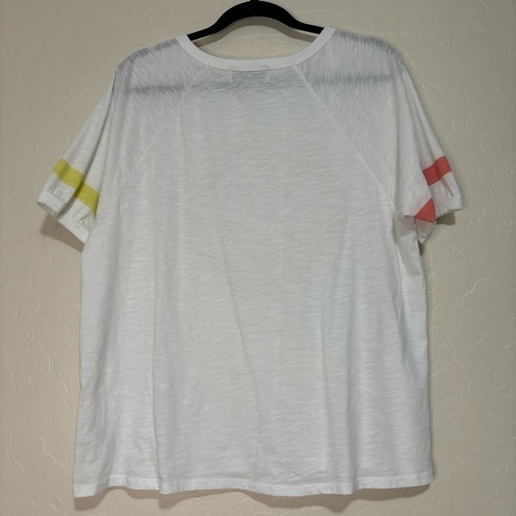 Wildfox Everything’s Peachy Juliette Oversized Lightweight Graphic T-Shirt S - Picture 6 of 8